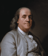Portrait of older man in 18th-century clothing