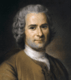 Classical oil portrait of man in brown coat
